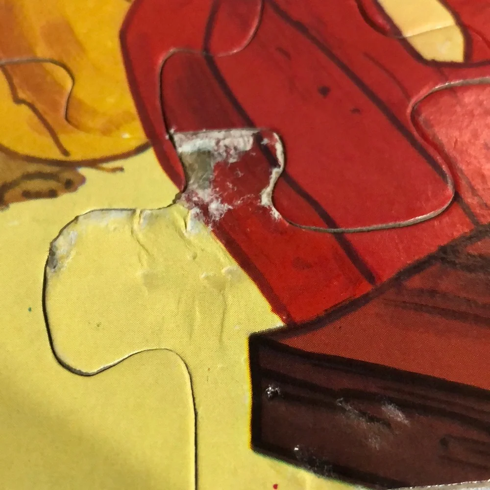 Disney Gummi Bears Cartoon Puzzle 1986 Gummi Bears Puzzle Vintage Disney